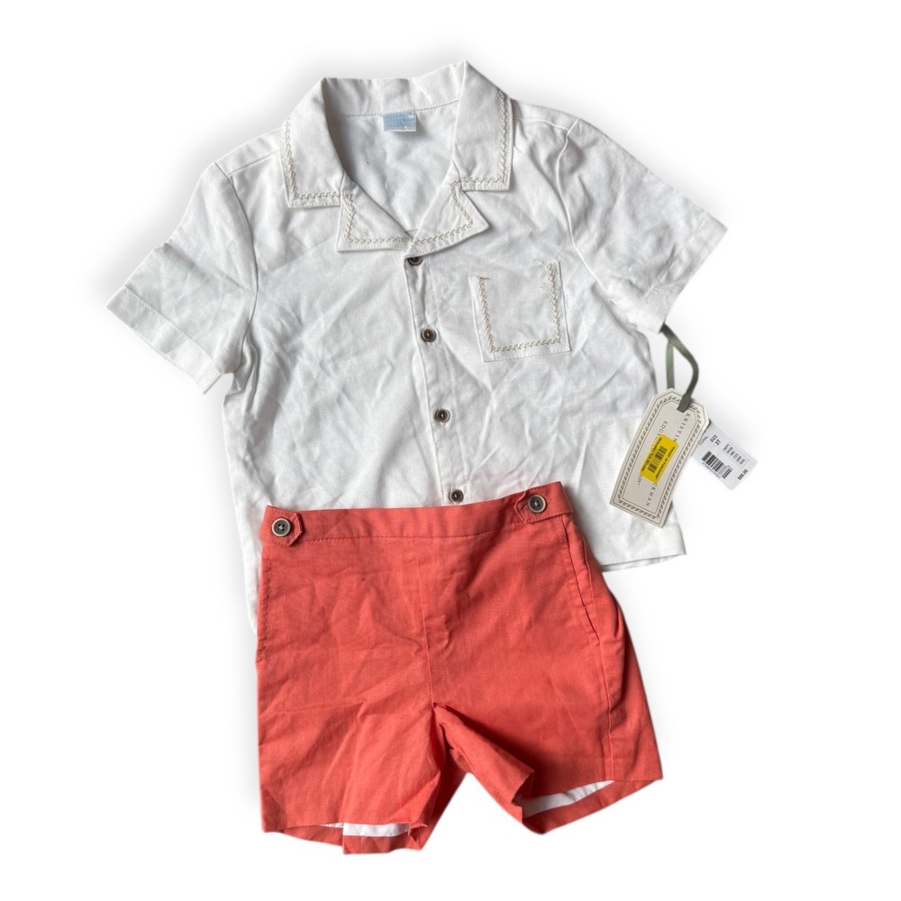 Edgehill Collection x Kristin Ellen Hockman Toddler Boys 3t Set